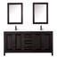 Daria 72'' W Double Vanity-70404267-70404269-70404270