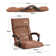 Isabelle & Max Caceres Reclining Floor Game Chair in Grey