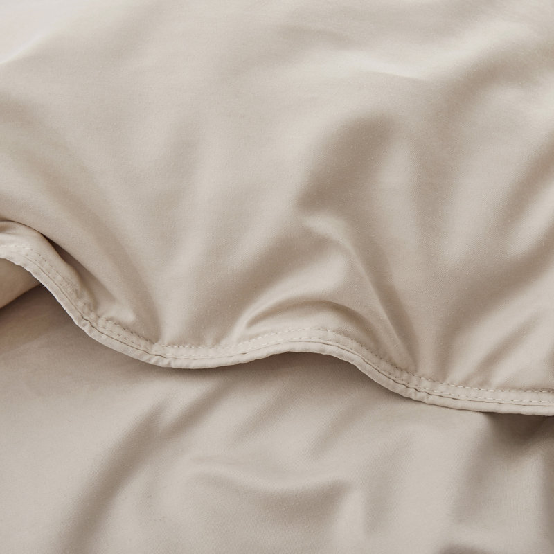 Édredon épais en duvet d'oie blanche, Double/grand, Kaki