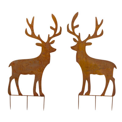 Christmas Deer Figurines & Collectibles