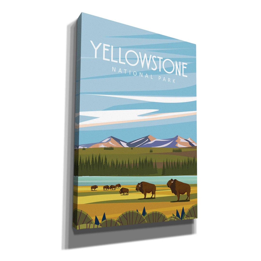 " Yellowstone National Park " by Arctic Frame Millwood Pines 