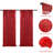 2 Panels Gold Sequin Backdrop Curtain Panels Stage Curtains Backdrop Photo Backdrop Curtains for Wedding Birthday Party Background Drapes Christmas Decorations, 24x95.6 Inch-948969561-948969562