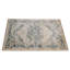 Tapis bleu / beige en polyester oriental tissé à la machine 2 pi x 3 pi 10 po-1714535326