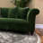 Chenille Fabric Two-Seater Sofa