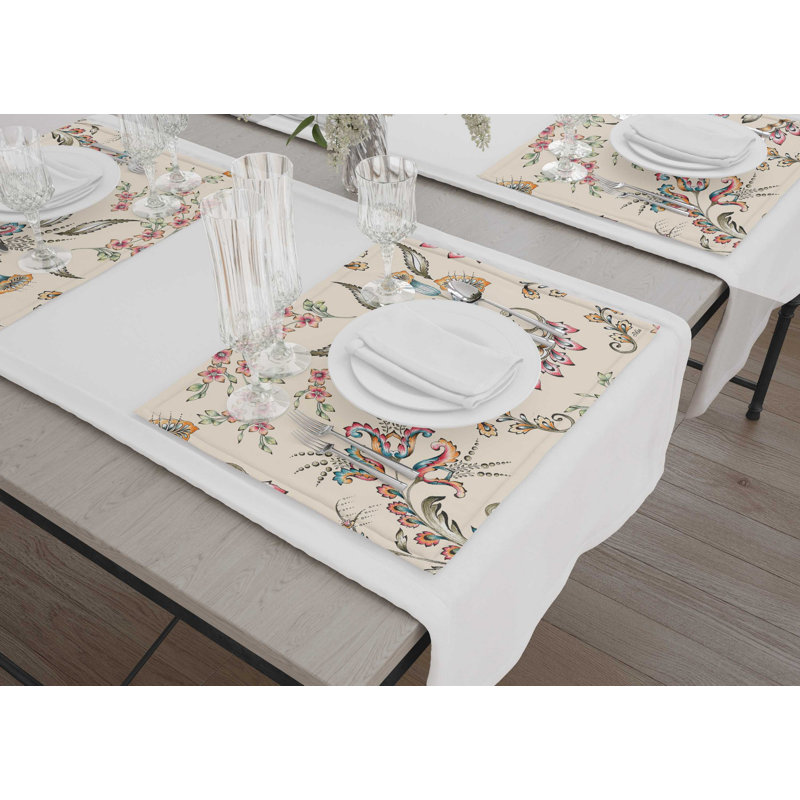 Ensemble de napperons 6 pièces Brodus
