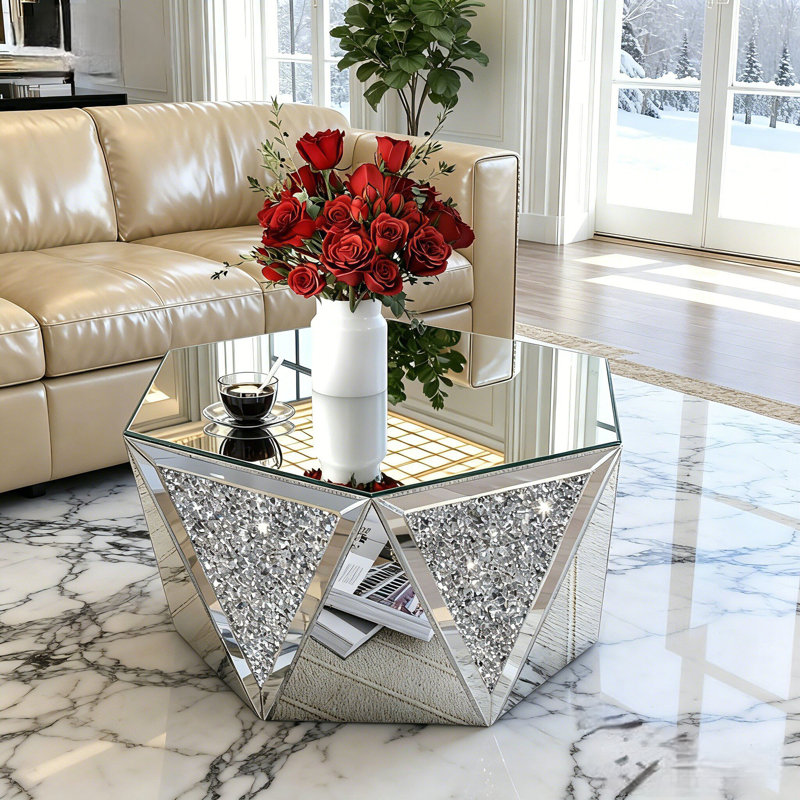 Table basse en verre 31 "Amla