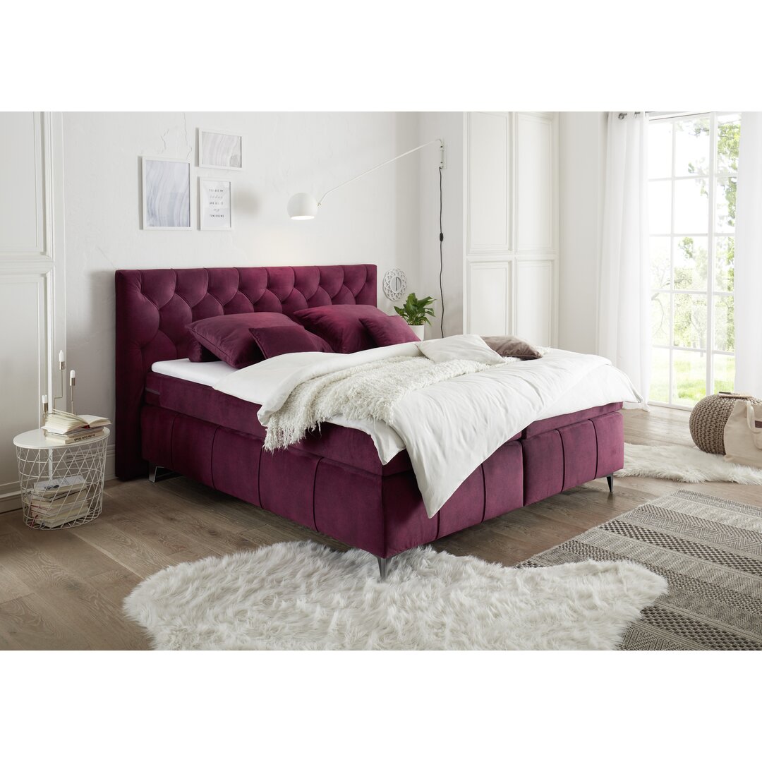 Boxspringbett Beckles mit Topper