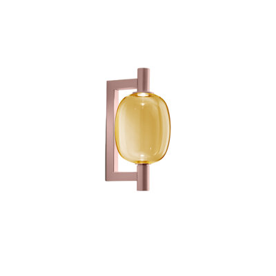Riflesso Wall Lamp P Amber Transparent Matt Copper 2 L22cc Ul