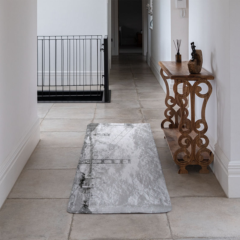 Runner Mantooth Shag 68cm X 235cm Area Rug