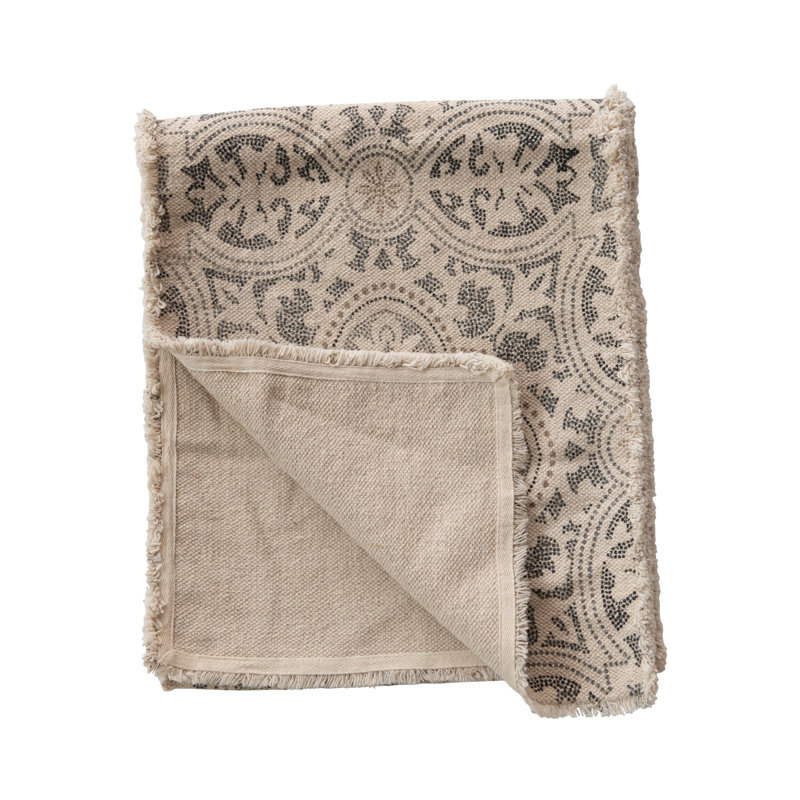 Macaulay Floral 100% Cotton Table Runner