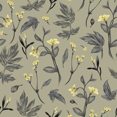 Pre-Pasted Floral