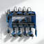 Support mural modulaire pour outils électriques avec station de charge et multiprise à 8 prises-1944620658-1944620667