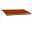 Dakota Fields 600cm W x 300cm D Fabric Cover Retractable Patio Awning-1913963379-1882704401