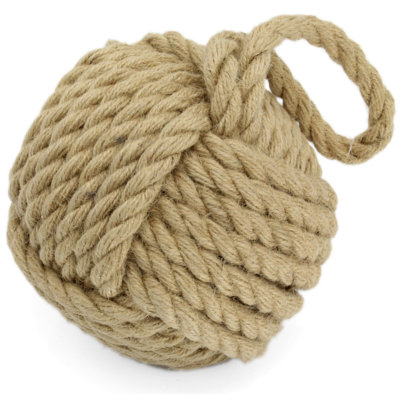 Aislinn Rope String Ball Fabric Floor Door Stop