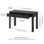 Lonsdale 48" Wide Rectangular Fluted Desk in Black Grain-673973919