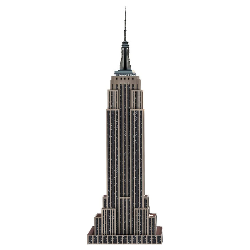 Décalcomanie murale NYC Empire State Building, H 84 po x l 24,5 po