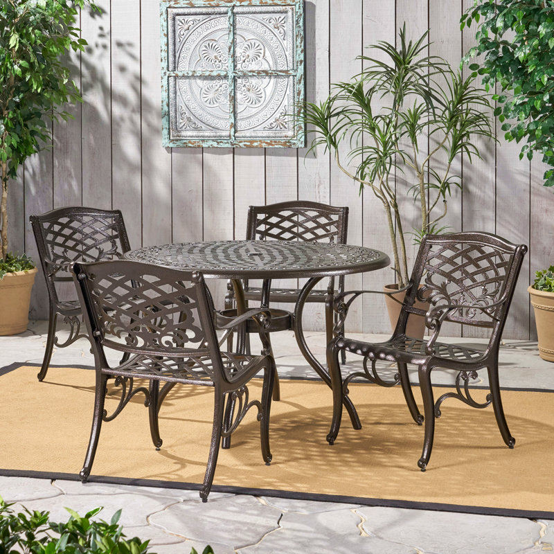 Chachere 5 Piece Dining Set