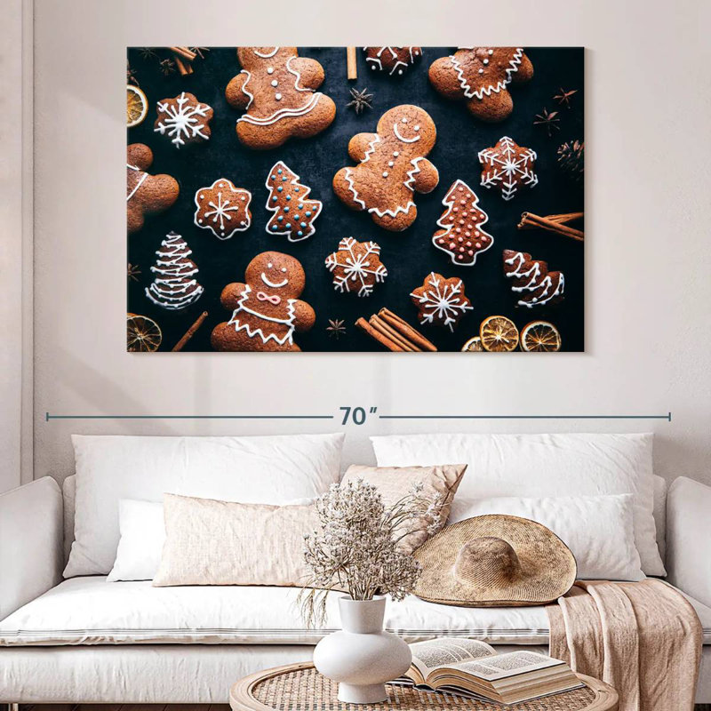 Biscuits glacés au pain d'épices Yarlin, H 34 po x l 51 po