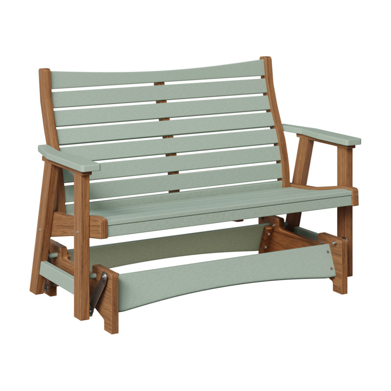 Berlin Gardens Bristol, Seafoam Top/Antique Mahogany Base