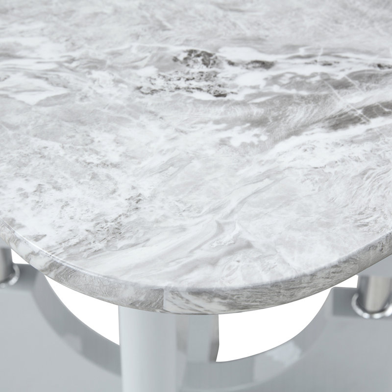 Table de salle à manger Modern, Gris