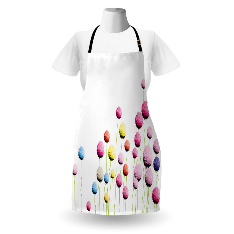 Multicolore, tablier floral unisexe East Urban Home