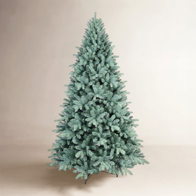 Blue Pre-Lit Christmas Tree