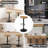 Persaeus Adjustable Height Counter Stool with Metal Frame-471044996