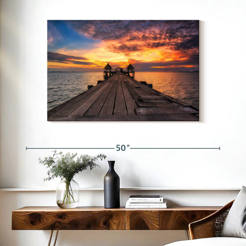 Alvord Pattaya Twilight Pier, 26" H x 39" W