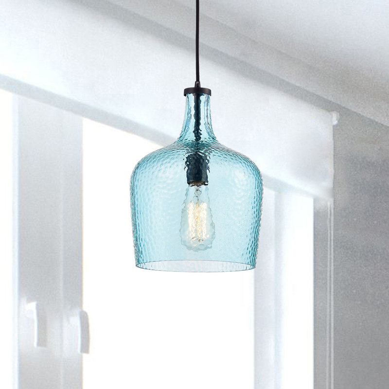 Kettner 1 - Light 10" Antique Black Single Bell Pendant