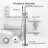Modern Single Handle Freestanding Tub Faucet, Floor Mount Tub Filler With Hand Shower-110976119