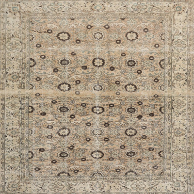 Beige oriental/brun Tapis décoratif