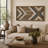 Wooden Handmade Southwestern Geometric Home Wall Decor
