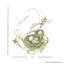 Faux Robin's nest decor