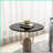 24" Round Tempered Glass Coffee Table Top - 0.4" Thick Beveled Edge, Easy-Clean &amp; Durable-1766927456-1766927463