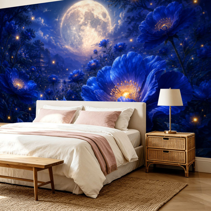 Adhésif mural amovible Peel and Stick, 68.88" L x 96" W