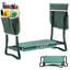 Banc de jardin pliant Kneeler avec 2 pochettes à outils et coussin Eva