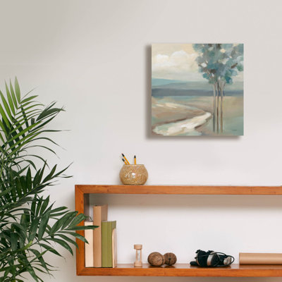 «Sage Trees No Shrub Sq» par Silvia Vassileva, art mural sur toile
