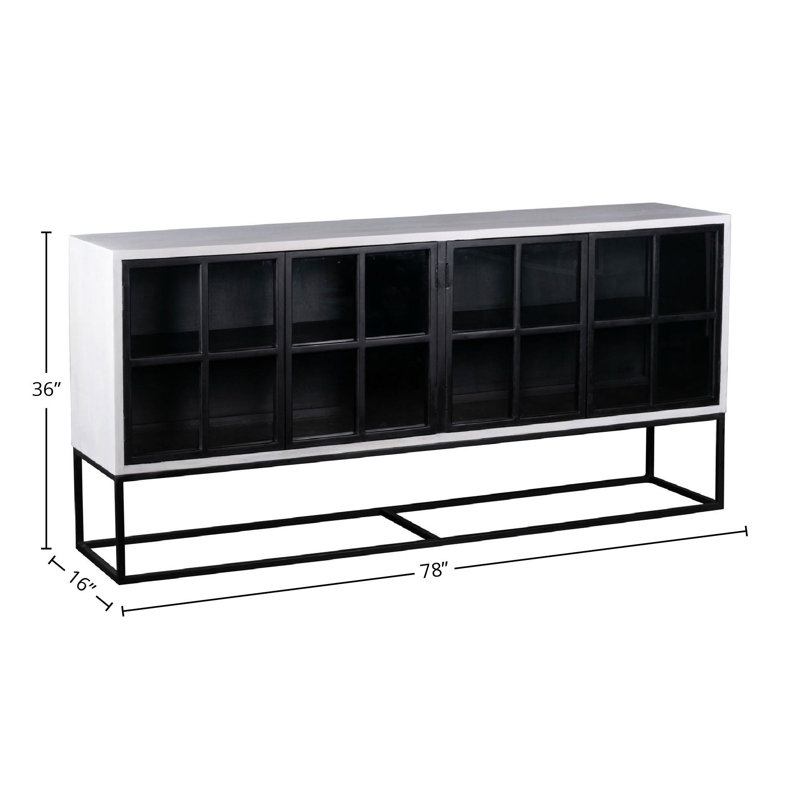Buffet de 78 po de largeur Era