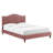 Modway Juniper Channel Tufted Performance Velvet Platform Bed-661277179-661277183