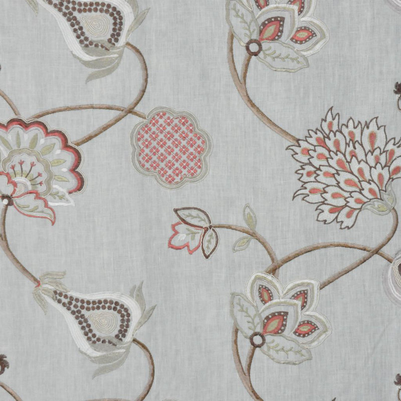 Luxe Floral Fabric, Blue