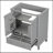 30 Inch Bathroom Vanity Base Only-384758138
