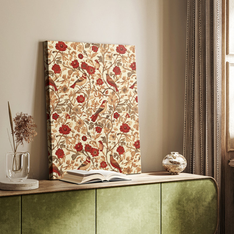 Série CXCIX - Toile tendue avec châssis de qualité supérieure - Prêt à accrocher, H 48 po x l 32 po