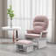 Ensemble de chaises berçantes en polyester luxueux pour chambre d'enfant et salon