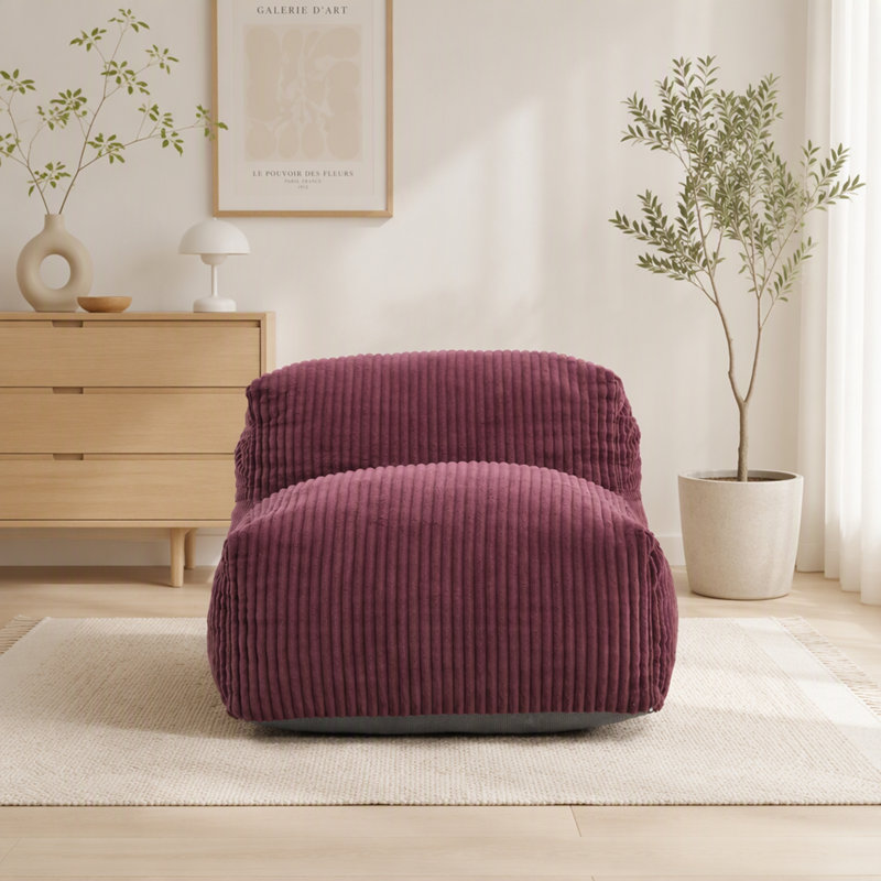 Fauteuil à billes Big Big, Vin rouge