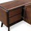 Rozella Solid Wood Server With Hidden Drawers And Shelves