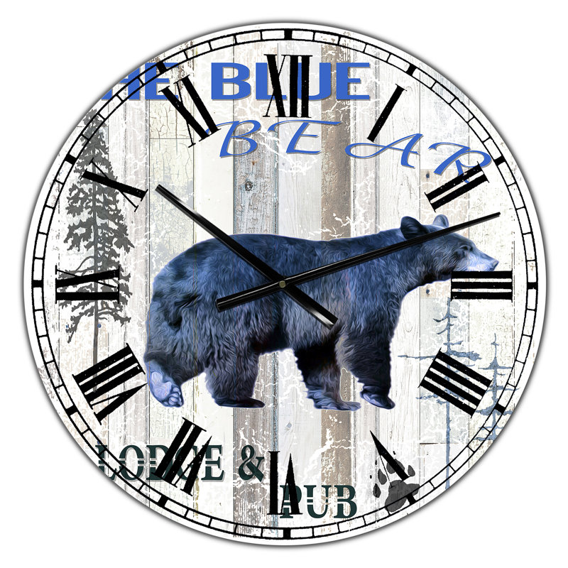 Horloge murale The Blue Bear, Petit