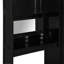 Grand lit escamotable avec bureau, coiffeuse et armoires, grand espresso (VIEUX SKU: N820S00057P)