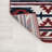 Herdis Medallion Southwestern Red/Navy/Cream Rug-2049596738