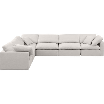 Itala Upholstered L-Shaped Sectional Reversible