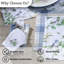  Ensemble de 4 serviettes Songbird